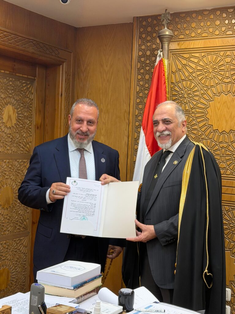 “صوفية مصر” تعتمد الطريقة الأكبرية الحاتمية رسميًا ضمن الطرق المعترف بها في العالم