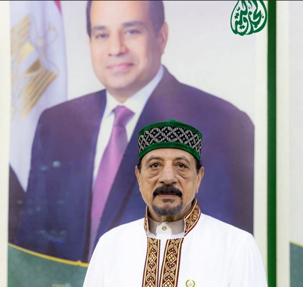 شيخ الطريقة الجازولية يبعث ببرقية دعم وتإييد للرئيس السيسي